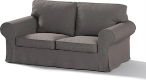 Poťah na sedačku Ektorp (nerozkladá sa, pre 2 osoby) farba produktu sivá látka zapletaná