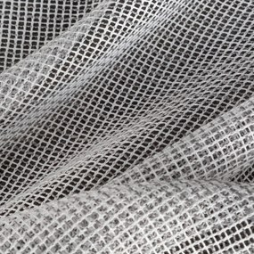 ZÁCLONA NA PÁSKE KIM 2 140X300 CM STRIEBORNÁ