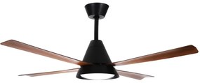 Aigostar - LED Stmievateľný stropný ventilátor LED/24W/230V 2700-6500K 132cm + DO