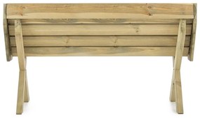 Altiplano 150, vyvýšený záhon, 150 x 76 cm pestovateľská plocha, vrátane rúna, FSC - borovicové drevo