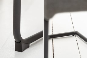 Stolička konzolová Comfort štruktúrovaný materiál sivá