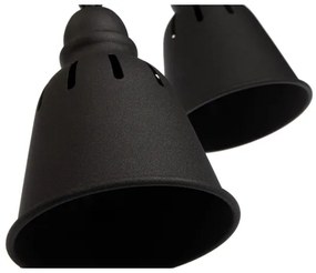 Bodové svietidlo FIONA 4xE14/8W/230V čierna