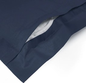 Biante Bavlnená obliečka na vankúš s lemom Moni MO-070 Námornícka modrá 60 x 60 cm