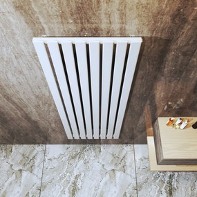 Gamma Vertical, vykurovacie teleso 600x1600 mm, 1036 W, biela matná, GMA-VERT-16060-WH