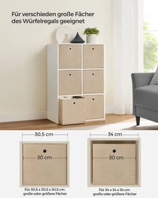 Set stohovateľných boxov RFB006K03 (6 ks)