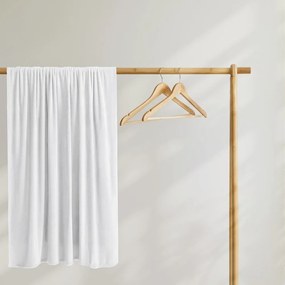 Biela deka z mikrovlákna DecoKing Mic, 160 x 210 cm