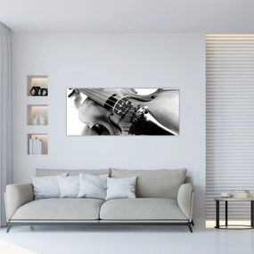 Obraz - Husle (120x50 cm)