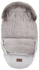 PETITE&amp;MARS - Detský fusak 4v1 COMFY Champagne Shower strieborná