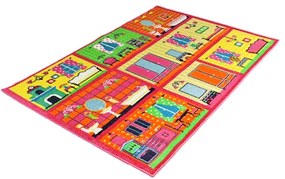 Koberce Breno Kusový koberec PLAY 89/RNR , viacfarebná,120 x 170 cm