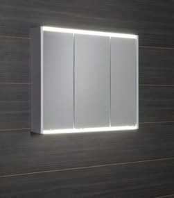 Sapho Sapho, BATU zrkadlová galerka 80x71x15 cm, 2x LED osvetlenie, biela, 1141131