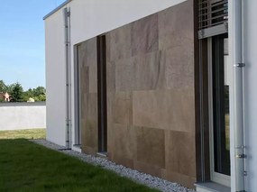 Flexibilný obklad - TERAKOTA, kamenná dyha + epoxidová živica, 1220 x 610 mm