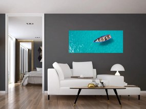 Obraz - Tradičná rybárska loď (120x50 cm)