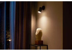 Philips - LED RGBW Stmievateľné bodové svietidlo Hue FUGATO 1xGU10/4,2W/230V čierna