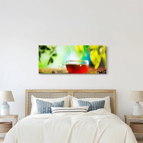 Obraz - Zátišie s čajom (120x50 cm)