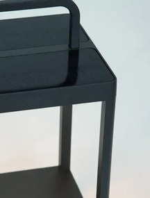 Vonkajšie solárne svietidlo Bali 36 tmavo sivé
