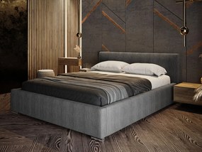 MANŽELSKÁ POSTEĽ PAOLA 160X200 TMAVOŠEDÁ