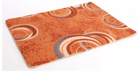 ITC, Koberec metráž Drops 64, na mieru, šíře 4m,5m, oranžová, filc, chodba / predsieň