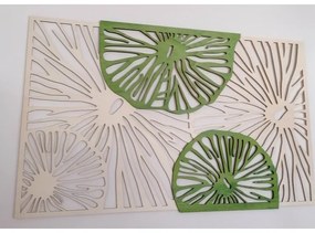 Moderný obraz na stenu I SENTOP PR0301 multi green