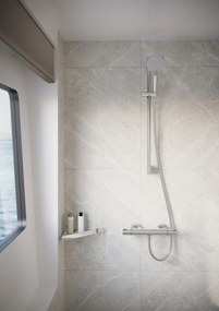 Hansgrohe AddStoris, košík do rohu, chrómová, HAN-41741000