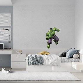 Hulk - textilná nálepka na stenu