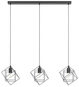Eglo 43361 - Luster na lanku STRAITON 3xE27/60W/230V