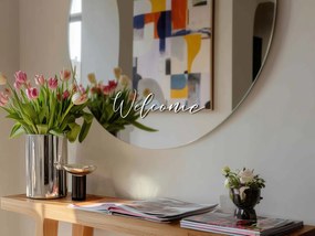 Nálepka na zrkadlo S19 – Welcome