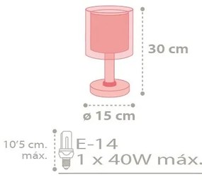 Dalber D-41431 - Detská lampička COLOR RAIN 1xE14/40W/230V