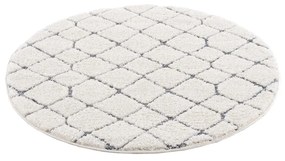 Dekorstudio Moderný okrúhly koberec FOCUS 4499 krémový Priemer koberca: 160cm