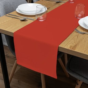 Biante Dekoračný behúň na stôl Rongo RG-088 Tehlovo červený 20x140 cm