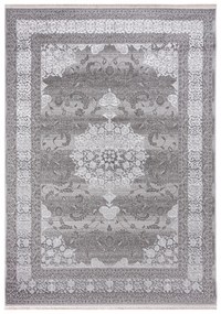 Kusový koberec Svaga sivo biely 160x229cm