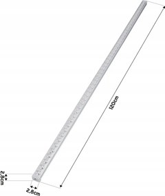 BERGE LED lampa NEPTUN 120cm - 36W -3600lm - IP20 - 4500K - neutrálna biela