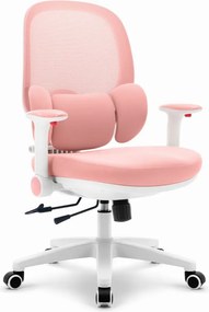 Ergonomické ružové detské kreslo HC-999 - látkové