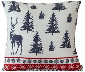 Povlak na vankúš z mikrovlákna TWINKLE CHRISTMAS 45x45 cm, farebný