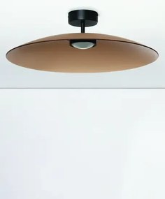 LED čierno-moca hnedé moderné stropné svietidlo Polifemo 60