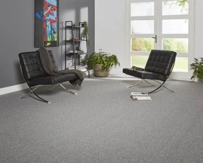 Metrážny koberec PATTERN antracitový