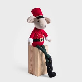 Vianočná dekorácia DIXIE myška 705465