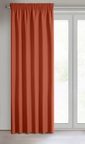 ZÁVES NA PÁSKE RITA 140X270 CM TEHLOVÁ