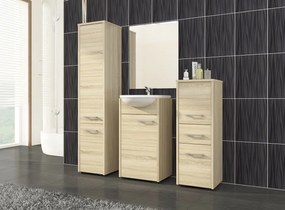 Kúpeľňová skrinka FIN 2D dub sonoma