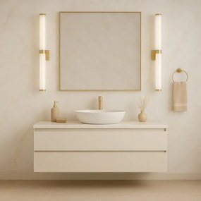 Argon 8926 - LED kúpeľňové osvetlenie k zrkadlu BATUMI LED/24W/230V 3000K IP44 zlatá