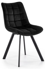 Jedálenská stolička COMORO 1 ks čierna