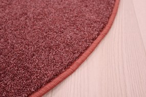 Vopi, AKCIA: 80x80 (průměr) kruh cm Kusový koberec Capri terra kruh, oranžová, chodba / predsieň