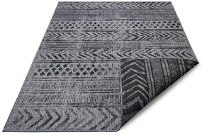 NORTHRUGS - Hanse Home koberce AKCIA: 80x150 cm Kusový koberec Twin Supreme 105417 Biri Night Silver – na von aj na doma - 80x150 cm