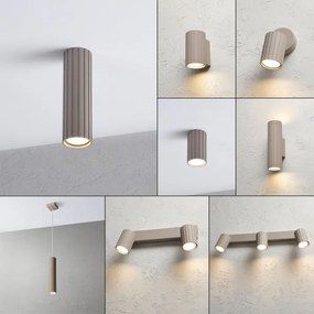 Brilagi - Bodové svietidlo CRISPINA 1xGU10/10W/230V 20 cm béžové