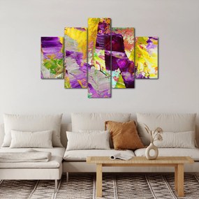 Obraz abstrakcie - maľba (150x105 cm)