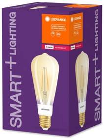 LEDVANCE Inteligentná LED žiarovka SMART+ ZB, E27, ST64, 6W, 680lm, 2400K, teplá biela