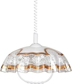 Prezent 74197 D01 - Sťahovací luster LYRA 1xE27/60W/230V