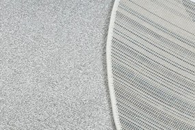 Koberec FUSION Shape 5706 biely / svetlosivý / zlatý