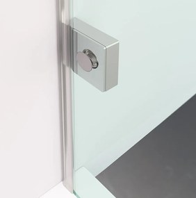 Polysan Polysan, FORTIS EDGE sprchové dvere bez profilu 1000mm, číre sklo, pravé, FL1210R