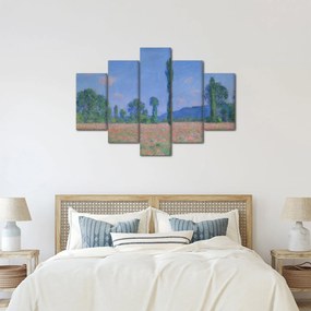 Obraz - Claude Monet, Poppy Field (Giverny), reprodukcia (150x105 cm)