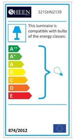 Čierne nástenné svietidlo Berceste – Opviq lights